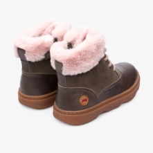 Camper Kiddo Winter Boots Brown - Kids Singapore SXRBZX-947